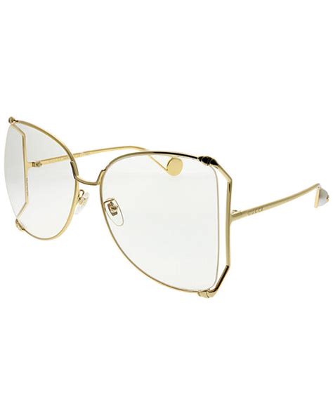 gucci pearl studded butterfly sunglasses|gucci women's butterfly 63mm sunglasses.